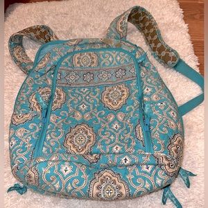 Blue Vera Bradley School/Work laptop book bag.